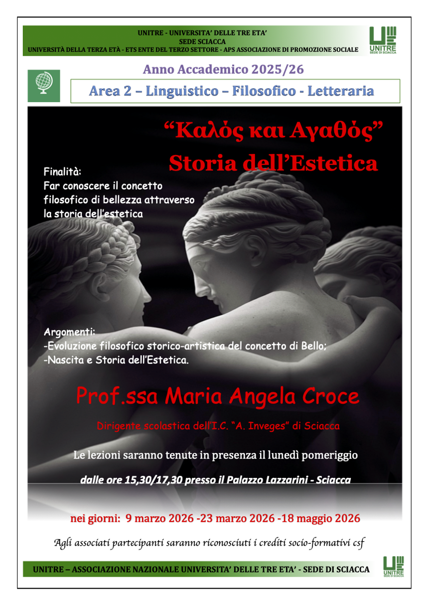 storia dell'estetica 25-26