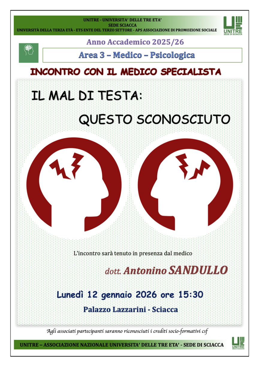 il mal di testa sandullo 25-26 il mal di testa sandullo 25-26