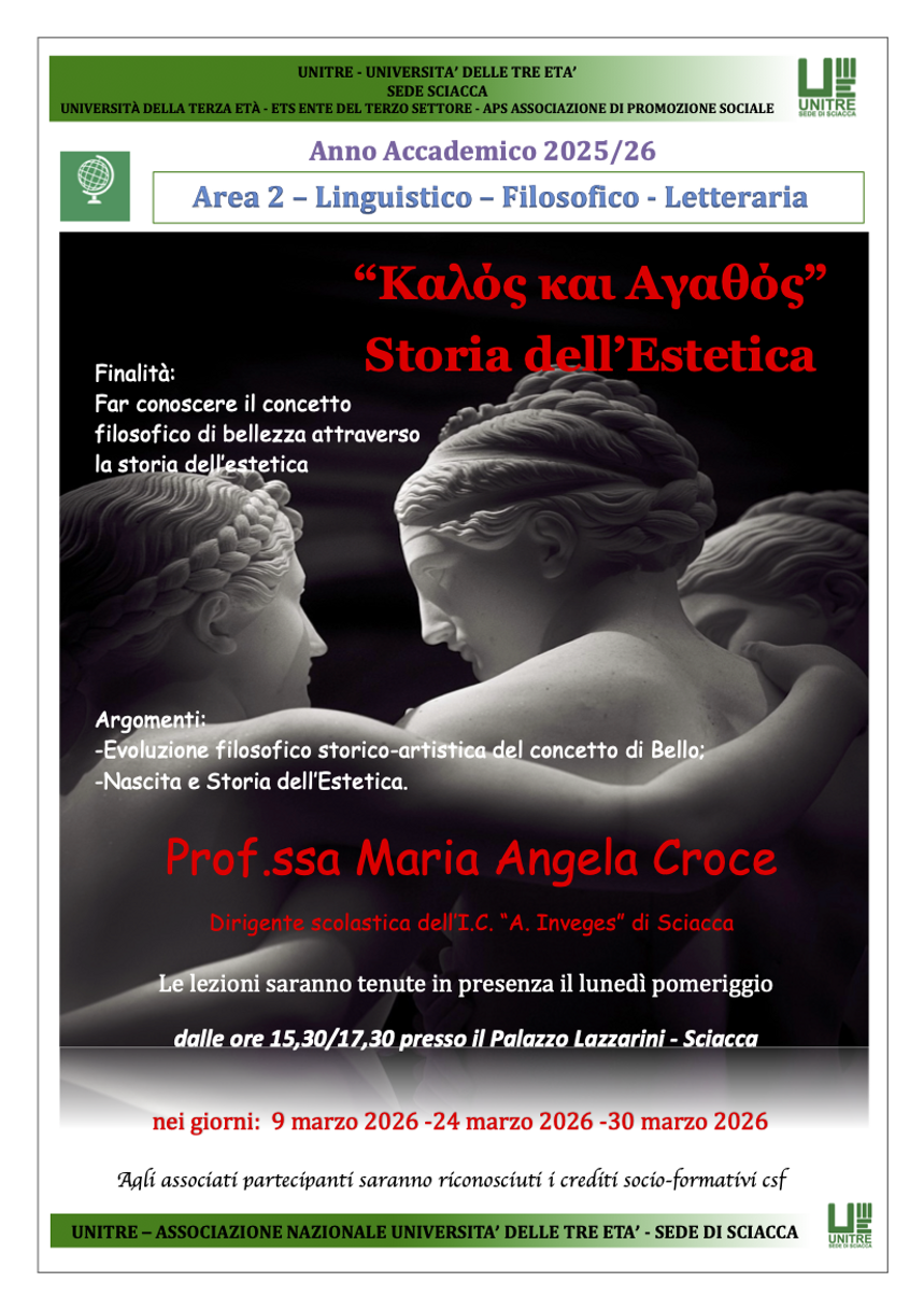 storia dell'estetica 25-26