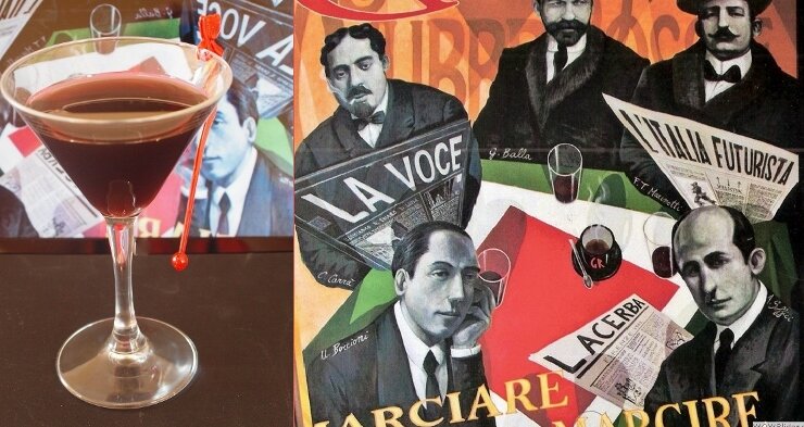 Giostra d&rsquo;Alcool alla "Prampolini" - Gran Caff&egrave; Giubbe Rosse - Firenze