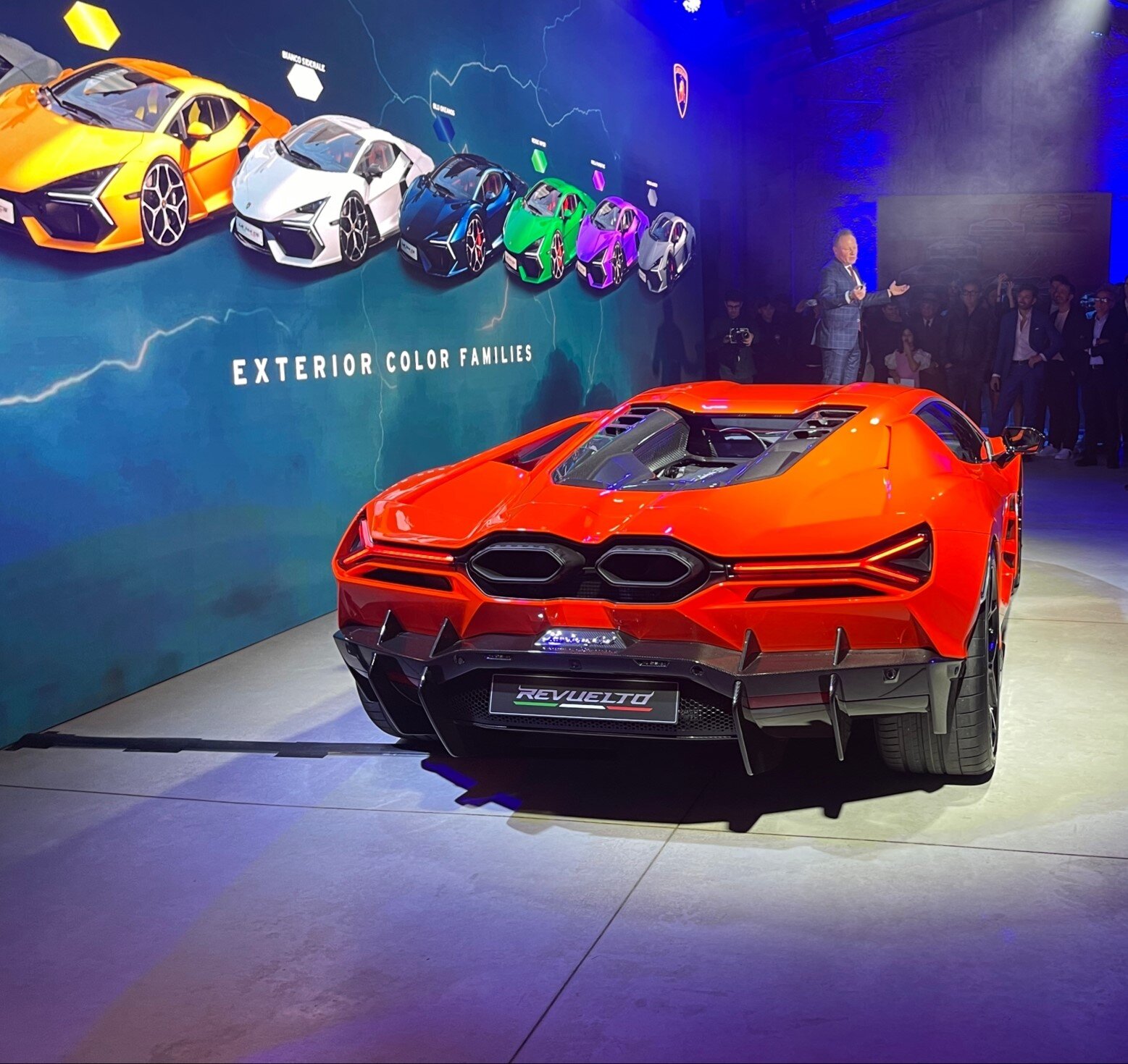 Presentazione Ufficiale LAMBORGHINI Revuelto, Milano 26/04/2023