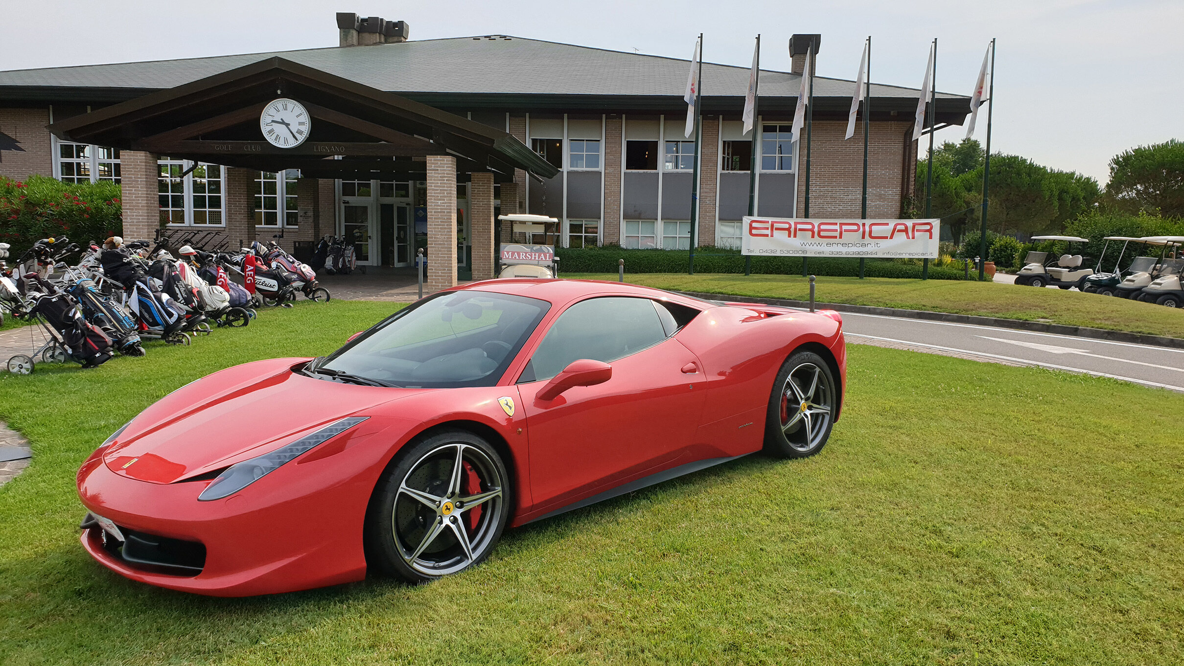 Golf Club Lignano Trofeo ACI Golf 21/07/2019 con Test drive della FERRARI Portofino