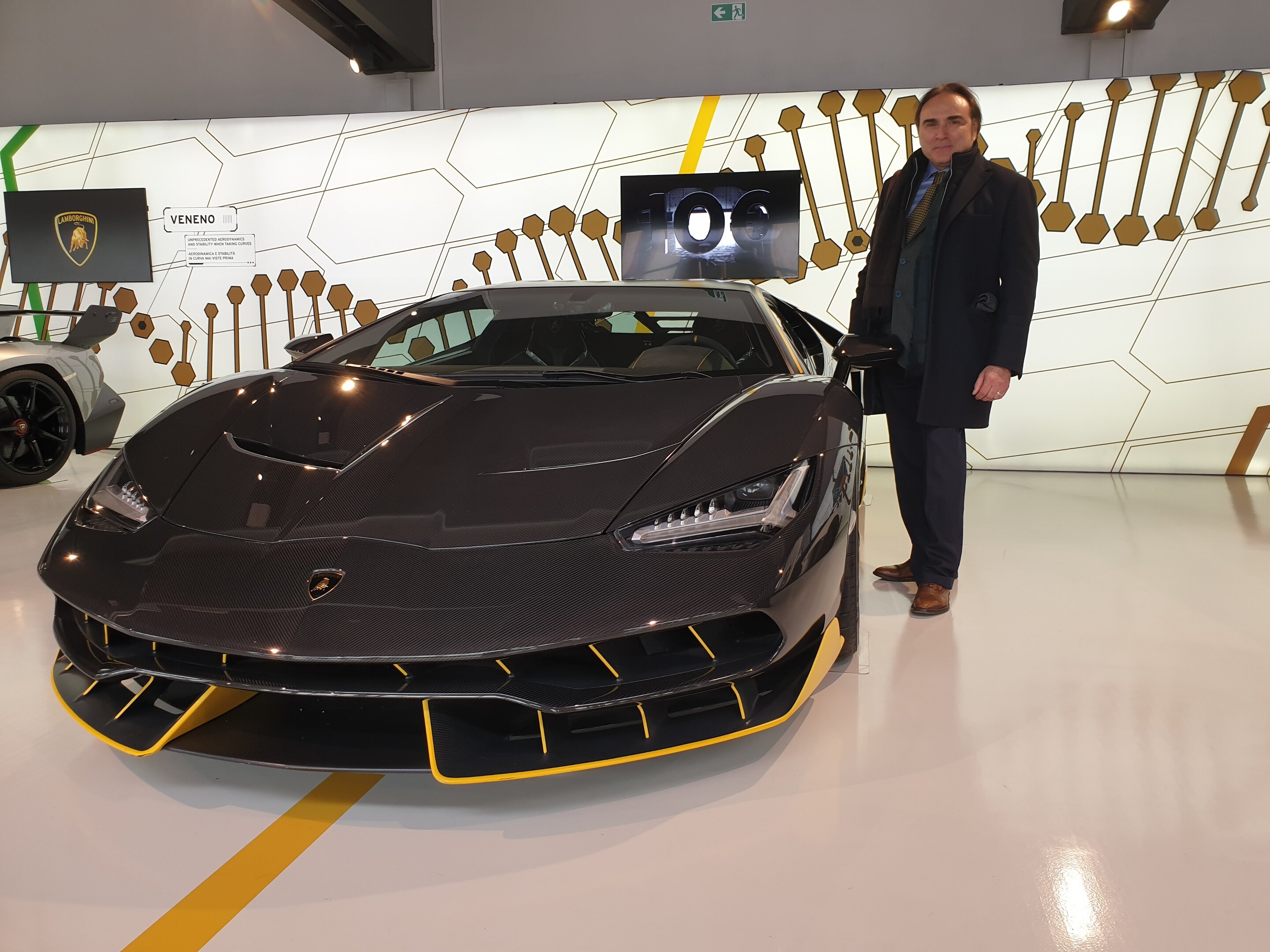 Fabbrica LAMBORGHINI per Aventador SVJ Roadster, Veneno, Centenario. Sant'Agata Bolognese 18/2/2020