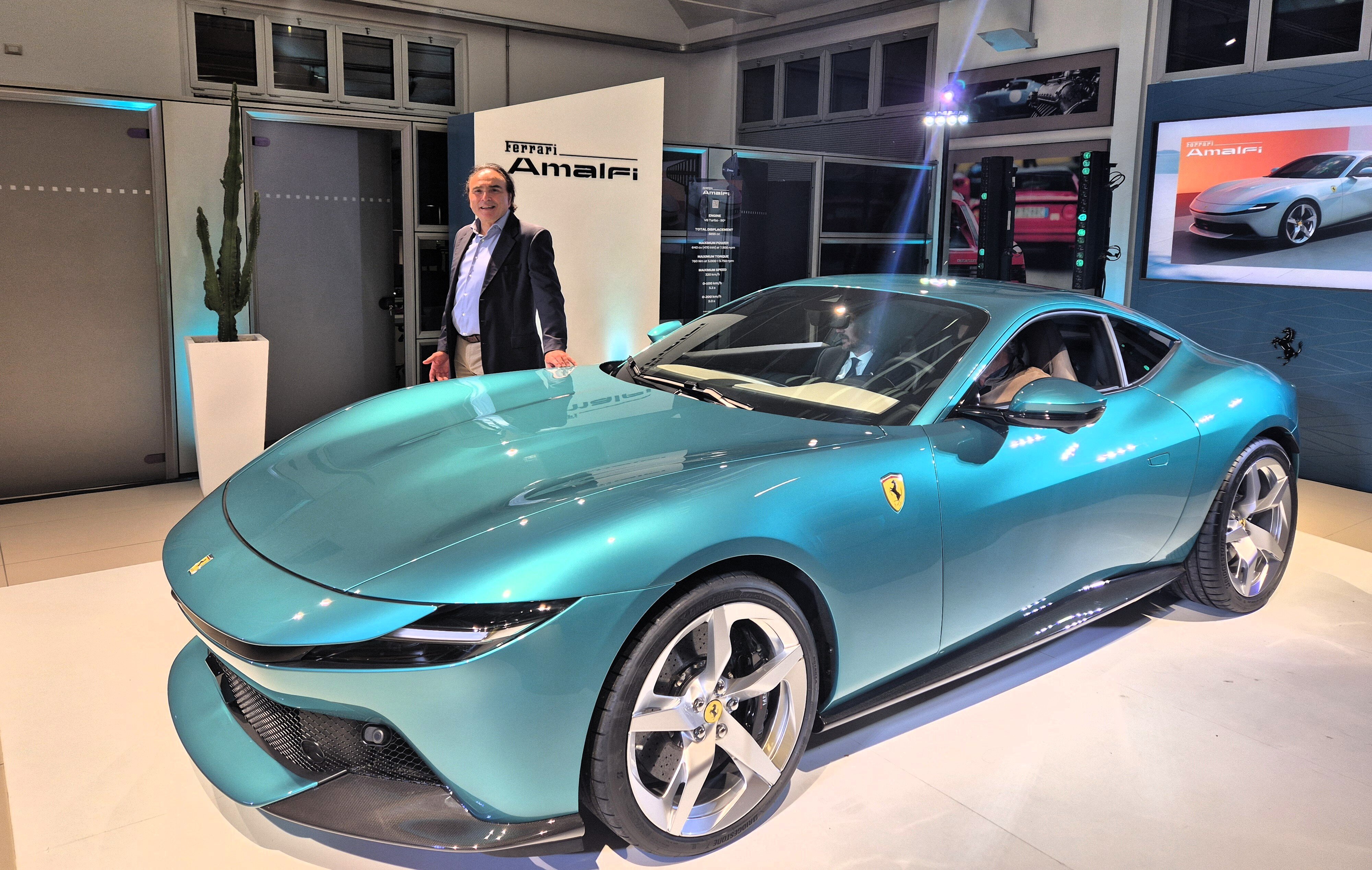 Presentazione FERRARI Amalfi presso Ineco Auto di Verona 15/10/2025