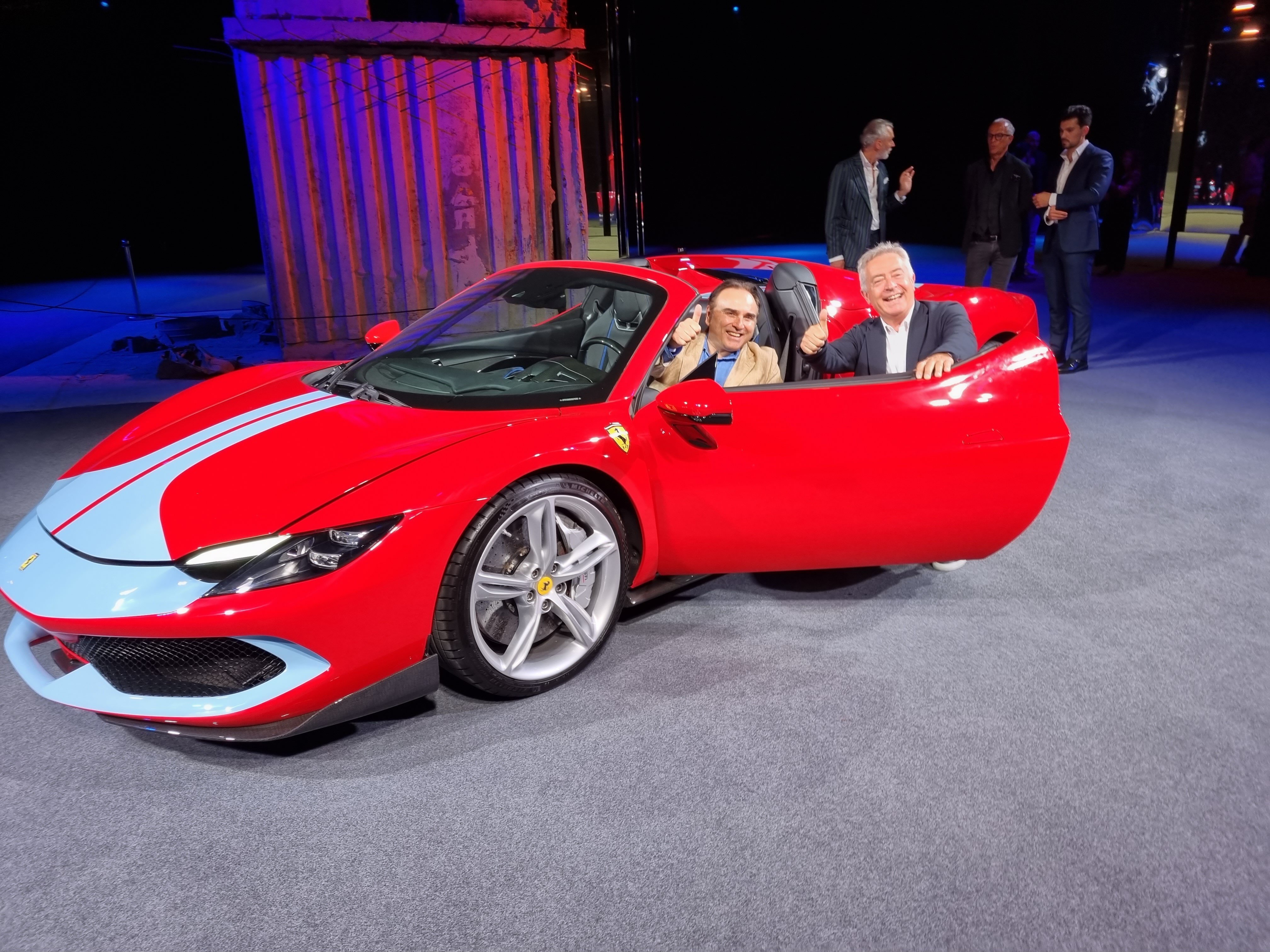 Anteprima nazionale FERRARI 296 GTS presso Pirelli Hangar Bicocca a Milano 20/05/22