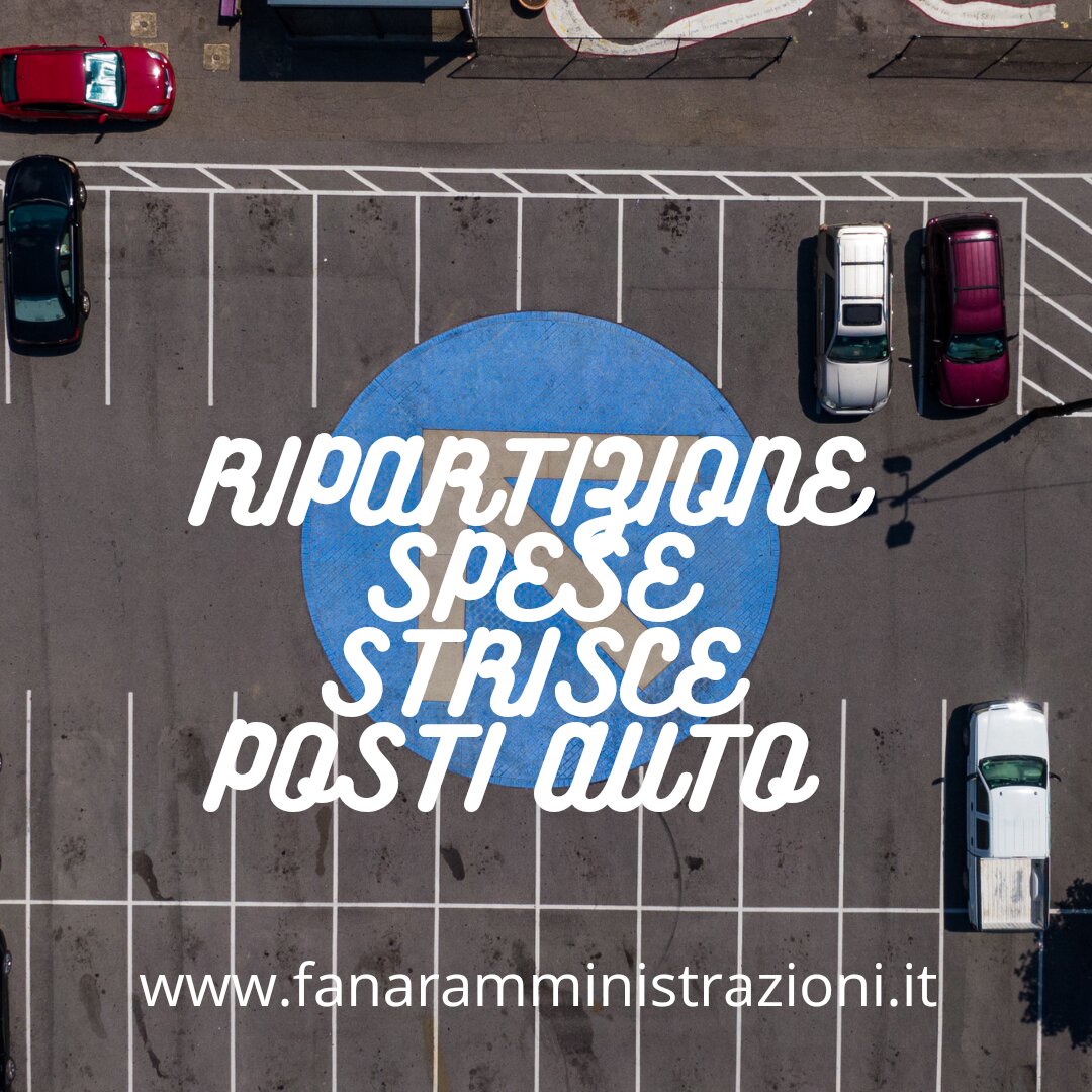 Ripartizione spese strisce posti auto Ripartizione spese strisce posti auto