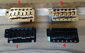 ABM Ponte Per Chitarra Elettrica A Corda Singola - Cromo - SB-5500-010 - Nuovo