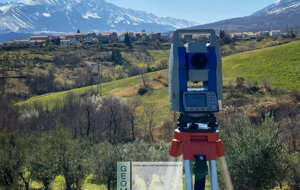 Rilievo topografico con TS per inserimento in mappa di nuova costruzione
