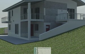 Progettazione casa unifamiliare su due livelli