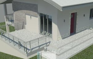 Progettazione casa unifamiliare su due livelli