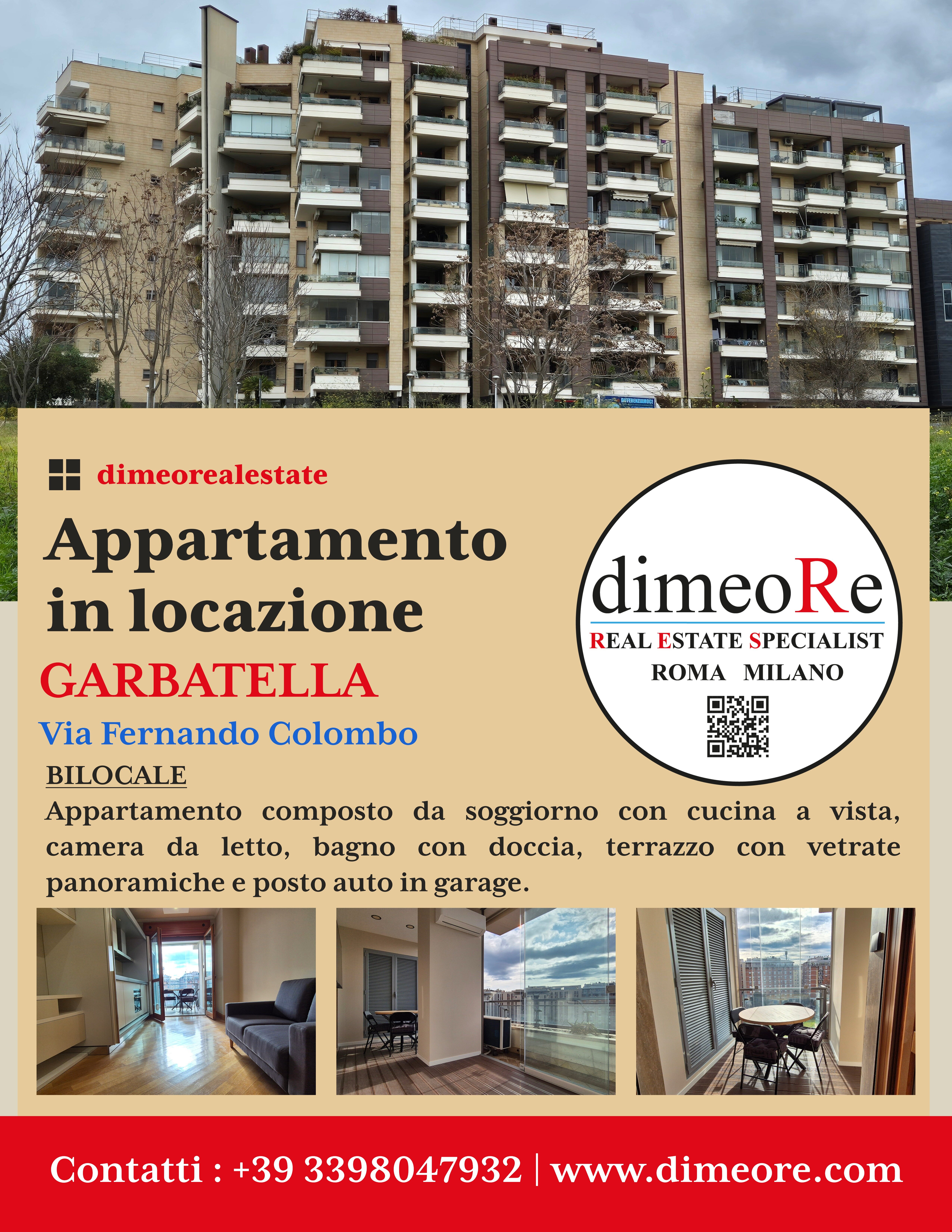 AFFITTO APPARTAMENTO GARBATELLA