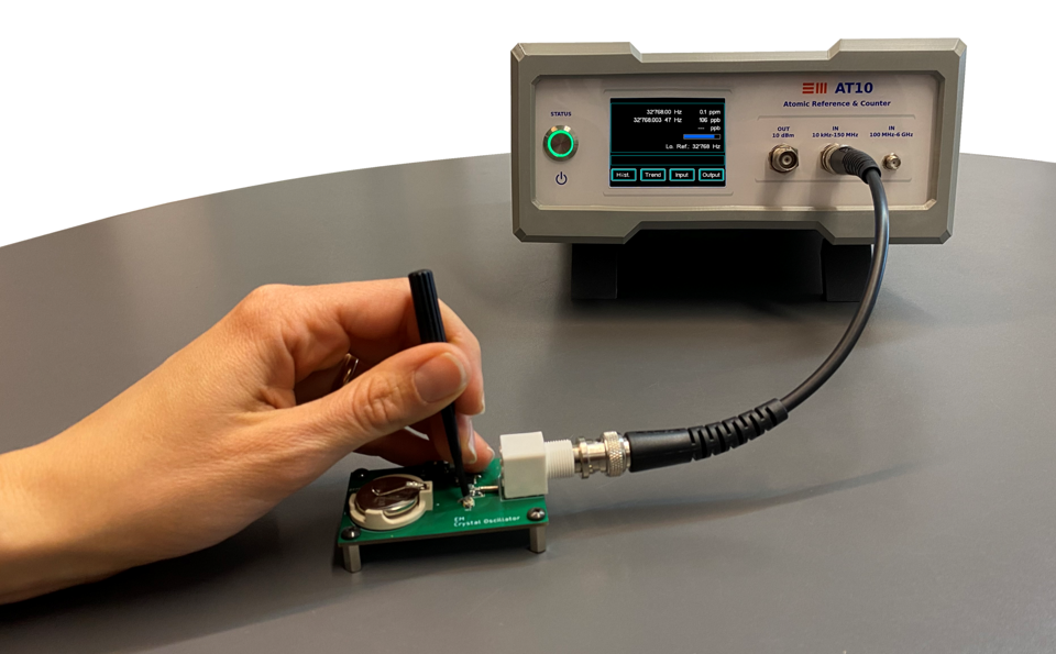 AT10 - Frequenzeinstellung