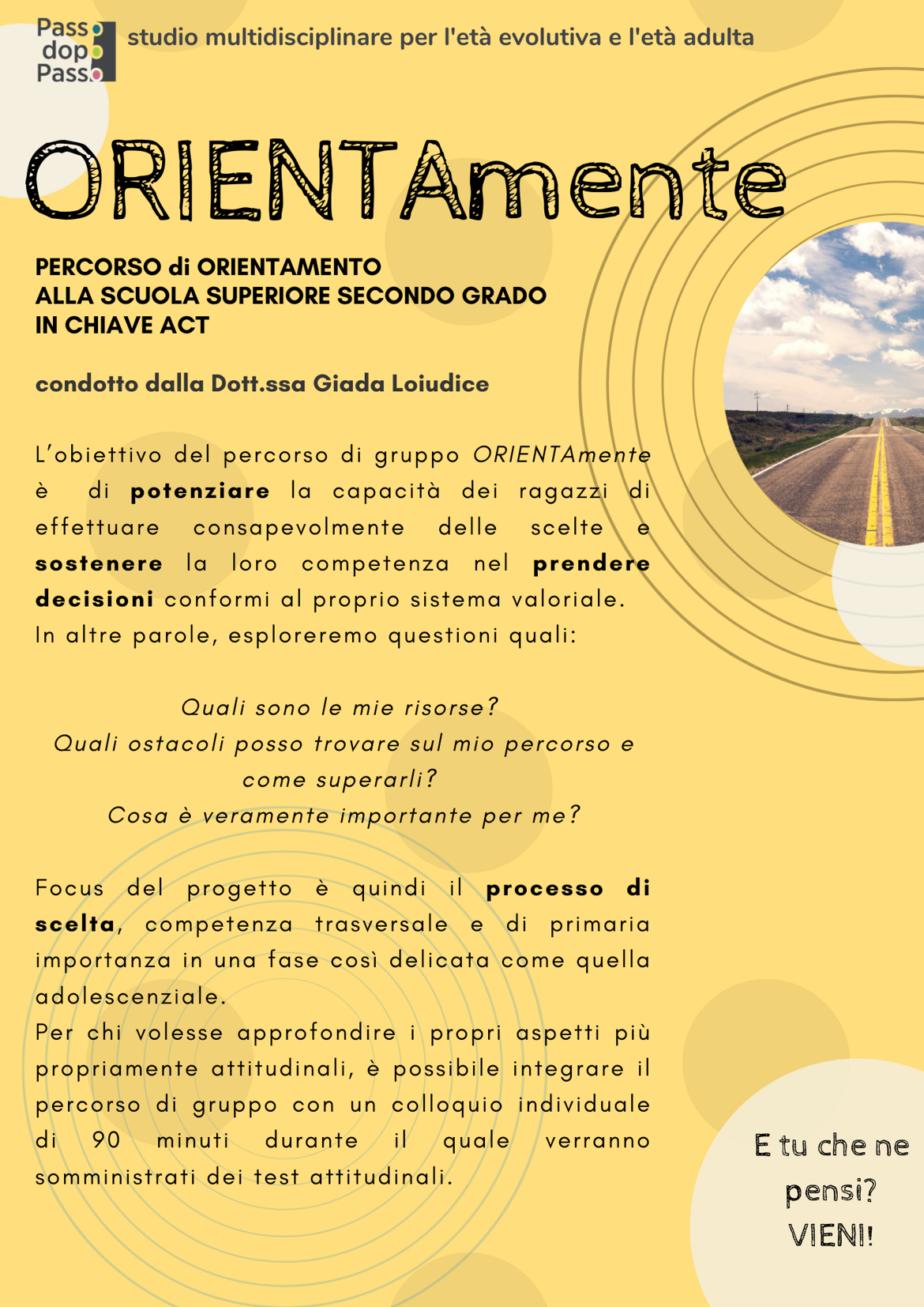 Orientamento alla scelta delle scuole superiori