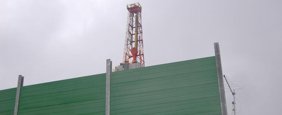 Impatto Paesaggistico pozzo petrolifero