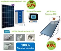 soluzioni integrate per il risparmio energetico familiare
