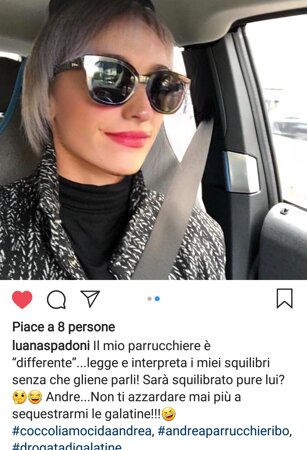 SELFIE CLIENTE ANDREA E NICOLA PARRUCCHIERI