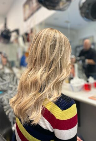 natural balayage