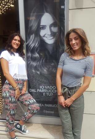 SELFIE CLIENTE ANDREA E NICOLA PARRUCCHIERI BO