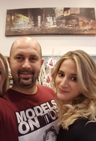SELFIE CLIENTE ANDREA E NICOLA PARRUCCHIERI BO