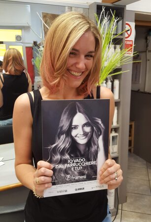 SELFIE CLIENTE ANDREA E NICOLA PARRUCCHIERI BO