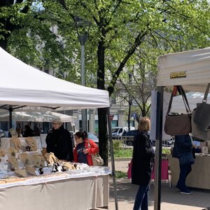 locandina piazza santa maria del suffragio street market mercatino milano mercatiniecuriosita assopromoarte 2026