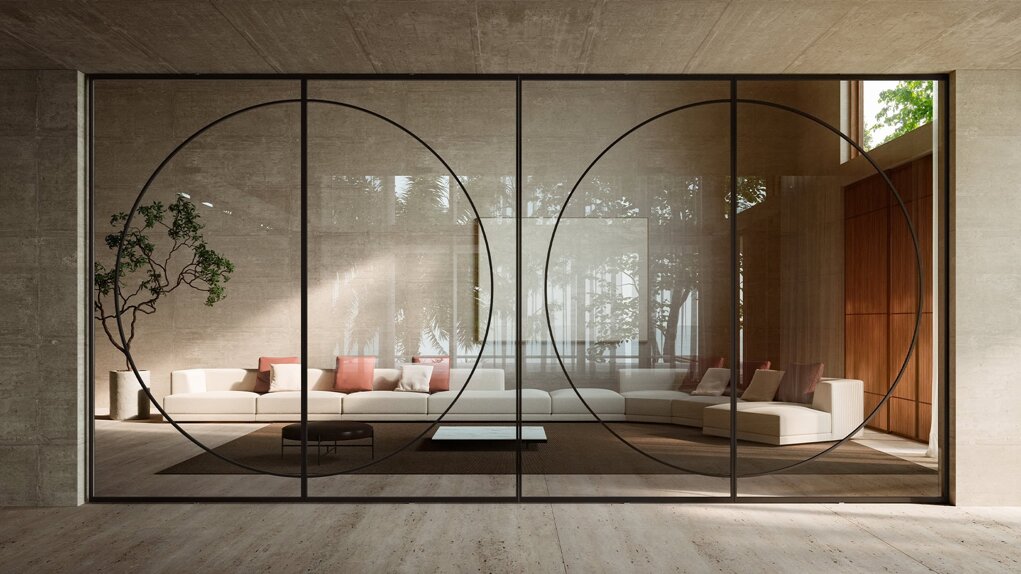 ADL DESIGN PORTA VETRATA CON ARCHI ADL DESIGN PORTA VETRATA CON ARCHI