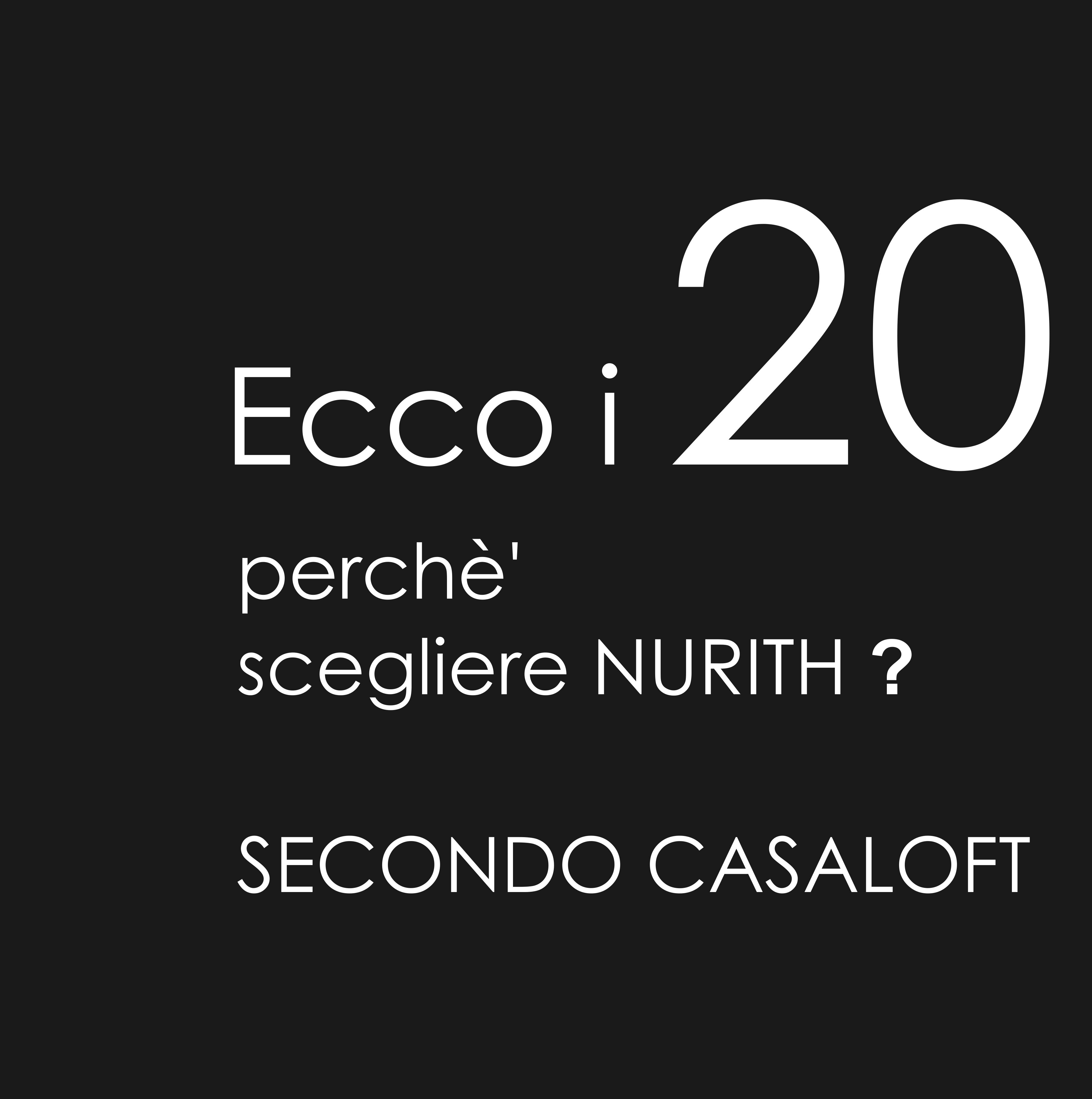 Finestre Nurith - Perchè ? Secondo Casaloft Finestre Nurith - Perchè ? Secondo Casaloft