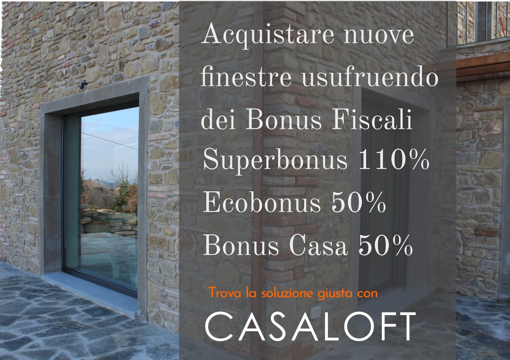 Acquistare nuove finestre usufruendo dei Bonus Fiscali Ecobonus 50% a Perugia con Casaloft Acquistare nuove finestre usufruendo dei Bonus Fiscali Ecobonus 50% a Perugia con Casaloft