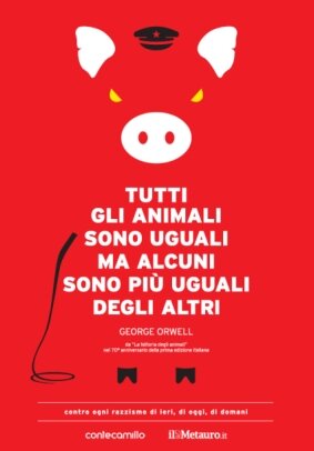 I maiali della Fattoria degli Animali contro il razzismo