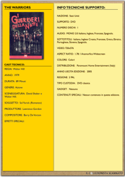 scheda tecnica dvd warriors paramount