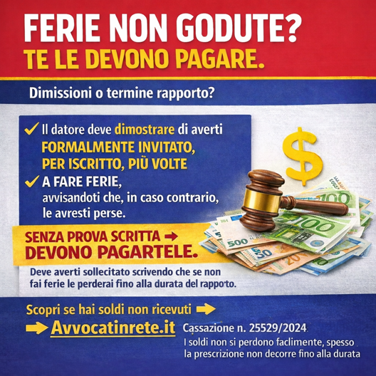 ferie non godute 2