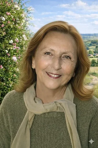 ritratto Psicologo psicoterapeuta Rita Terranova in giardino davanti studio professionale