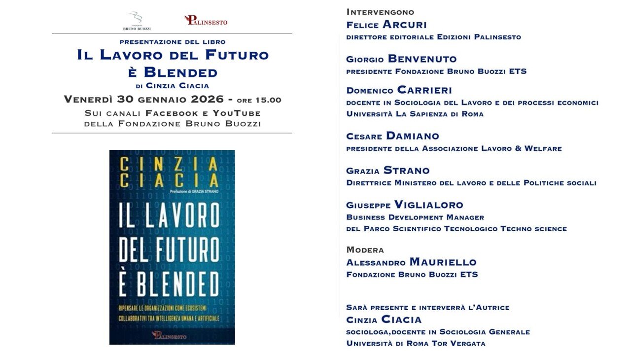Dialoghi sulla Sociologia del lavoro: 30/01/2026