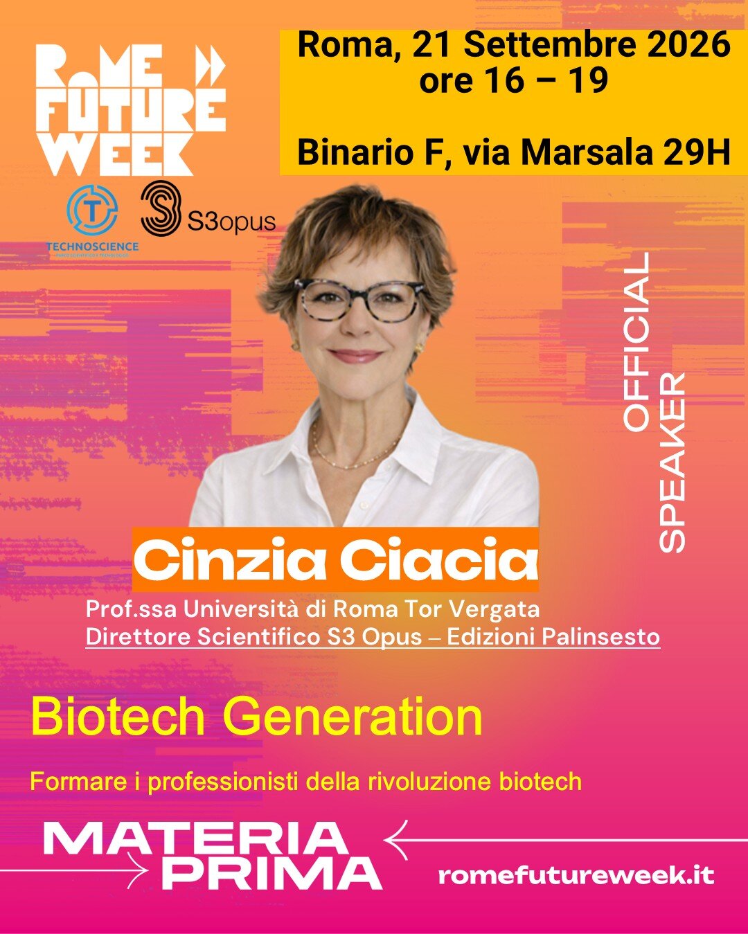 Incontriamo i protagonisti di Biotech generation - Cinzia Ciacia