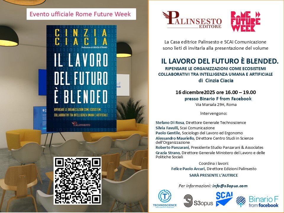 Launch Event: Il lavoro del futuro &egrave; Blended 16/12/2025