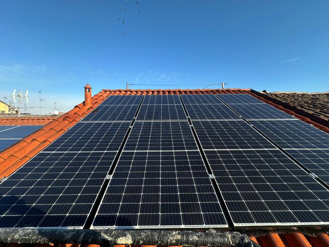 Lavaggio pannelli solari