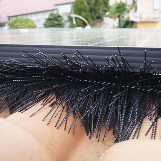 dissuasore sotto i pannelli solari