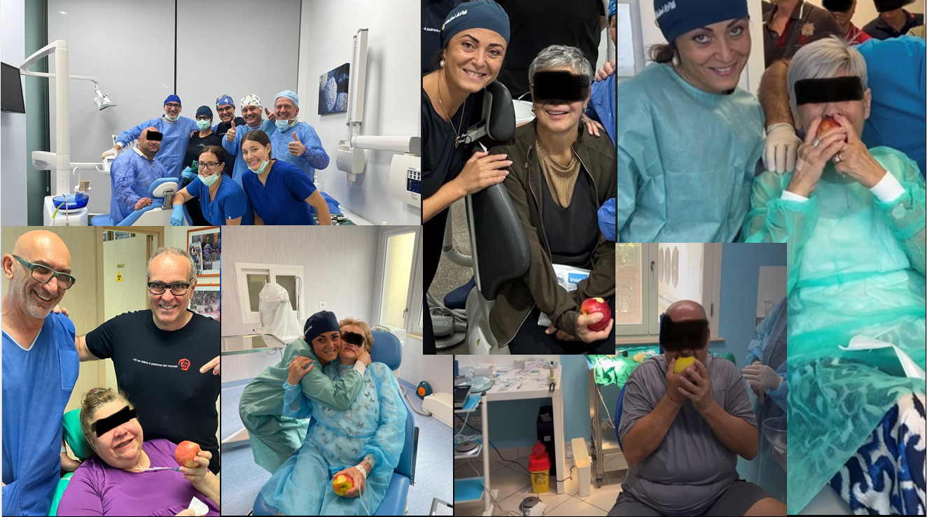 IMPIANTI SOTTO PERIOSTEI: UN PERCORSO CON IL PROFESSIONISTA ED IL SUO STAFF