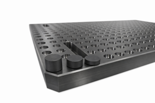 piastra trattata con spessori