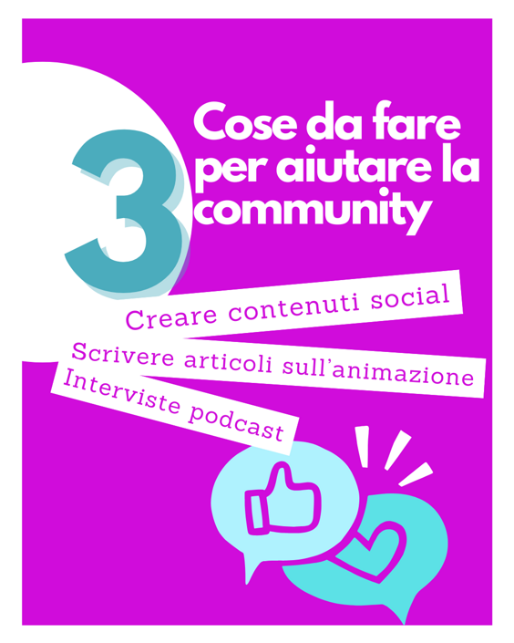 creare contenuti social
