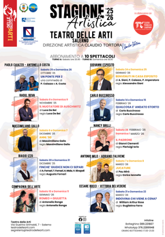 stagione artistica delle arti 25 26
