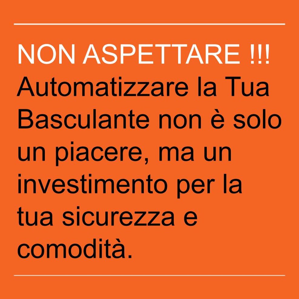 automazione basculanti, automazione cancelli