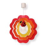 lampadario-fiore-coccinella-rossa