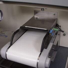 NASTRO TRASPORTO PEZZI LAVORATI GESTIONE AUTOMATICA SMISTAMENTO BUONI E SCARTI