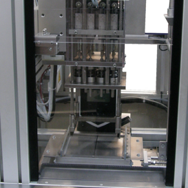 GRUPPO DI CARICO, MISURAZIONE E IMMERSIONE PEZZI IN PROVA