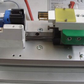DETTAGLIO ATTREZZATURA DI CONTATTAZIONE INTERCAMBILE
