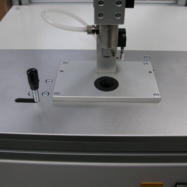 POSAGGIO CON ESTRATTORE MANUALE Banco Collaudo Involucri Sensori di Pressione Pneumatici BNC Automazione