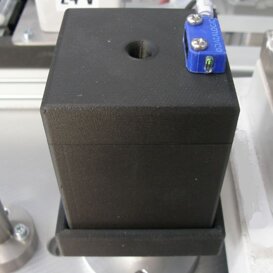 SCATOLA DI RACCOLTA SCARTI CONTROLLATA Banco Dosatura Cemento BNC Automazione