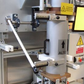 SISTEMA DI BLOCCO VELOCE TUBI INTERCAMBIABILI APERTO