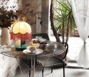 Lampada ricaricabile tavolino deor